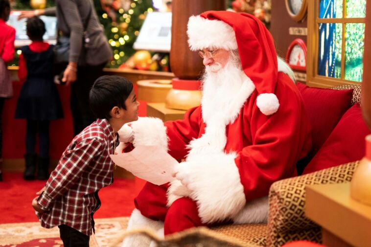 Le Père Noël arrive !